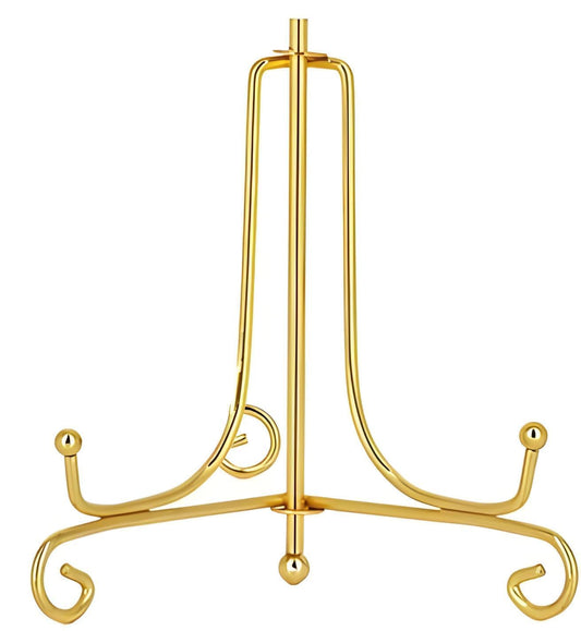 Metal Display Stand, Iron Easel Plate Display Photo Holder Stand, Displays Picture Frames ( 4 IN, 6 IN, 8 IN )