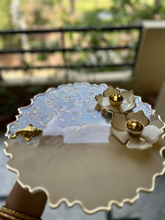 10 Inch Resin Pooja Thali